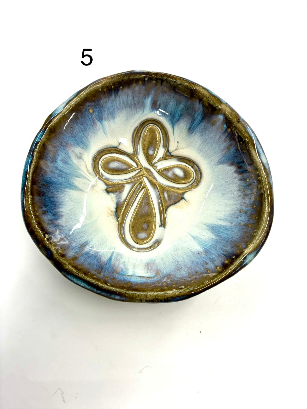 Infinity Bowl - 5” round / Tab Boren Pottery - #231