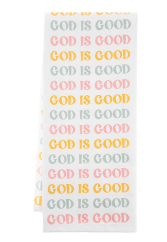 God is Good Tea Towel