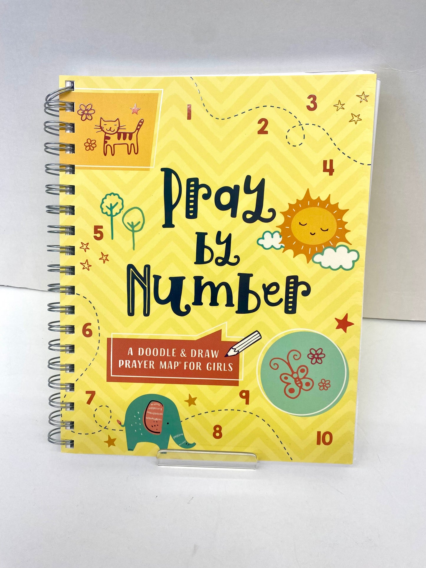 Pray By Number / A Doodle & Draw Prayer Map For Girls