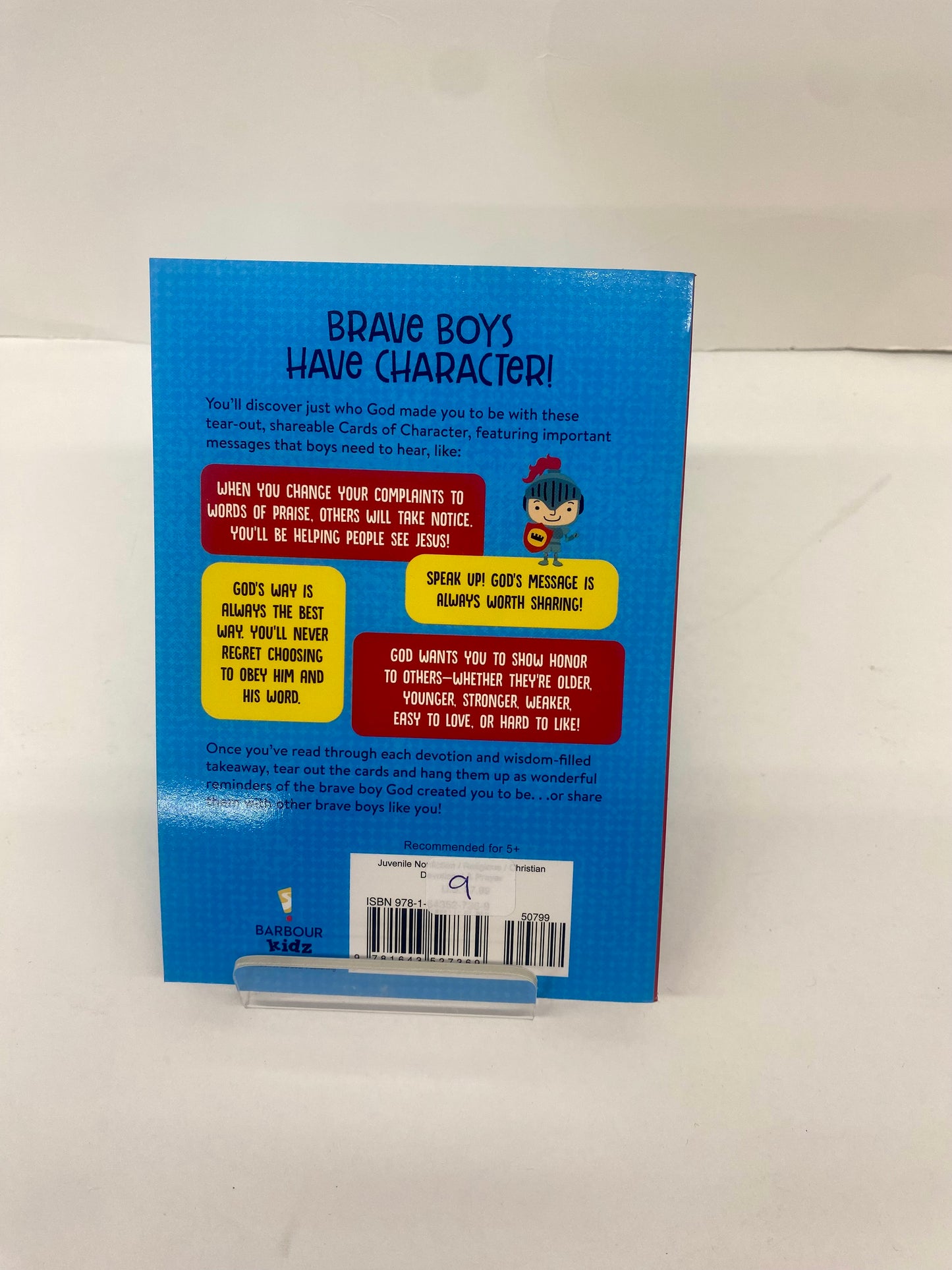 Cards of Character for Brave Boys - Shareable Devotions & Encouragment