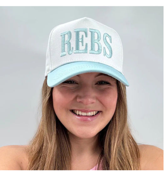 Lulu Mac Trucker Cap Rebs - Light Blue