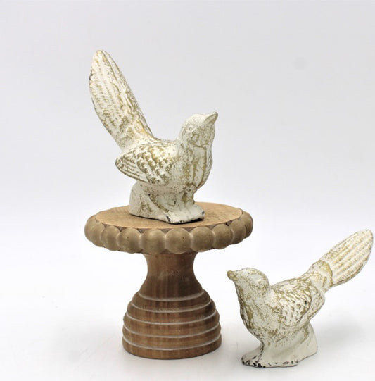 Wood Beaded Pedestal or Riser 4.5x4.5x4”