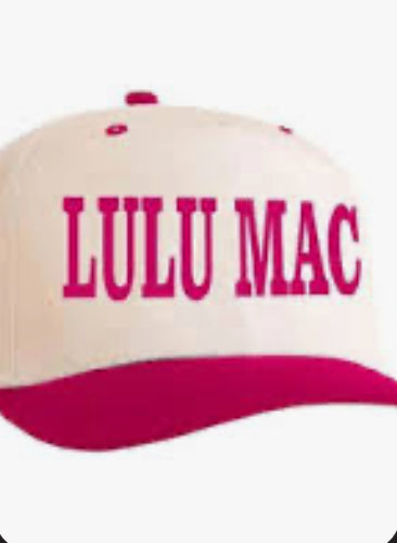 Lulu Mac Trucker Cap - Hot Pink