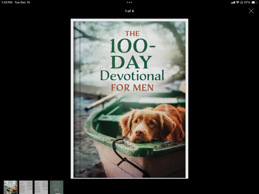 The 100-Day Devotional for Men