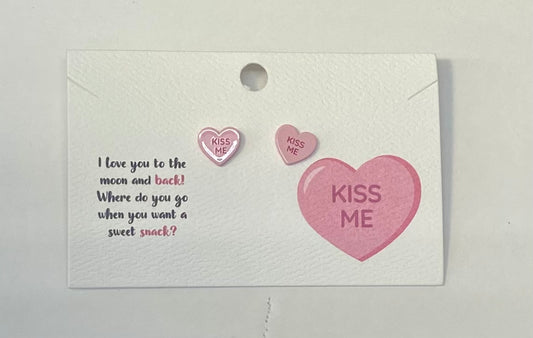 Sweetheart Messages Earrings