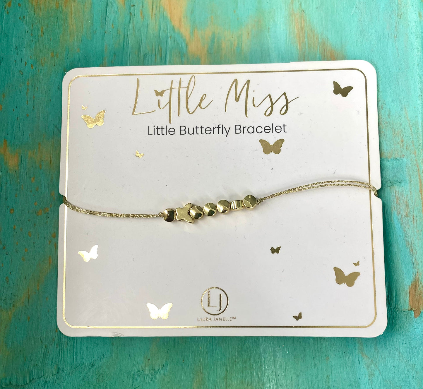 Little Miss Little Moon, Butterfly or Star Bracelet / Laura Janelle