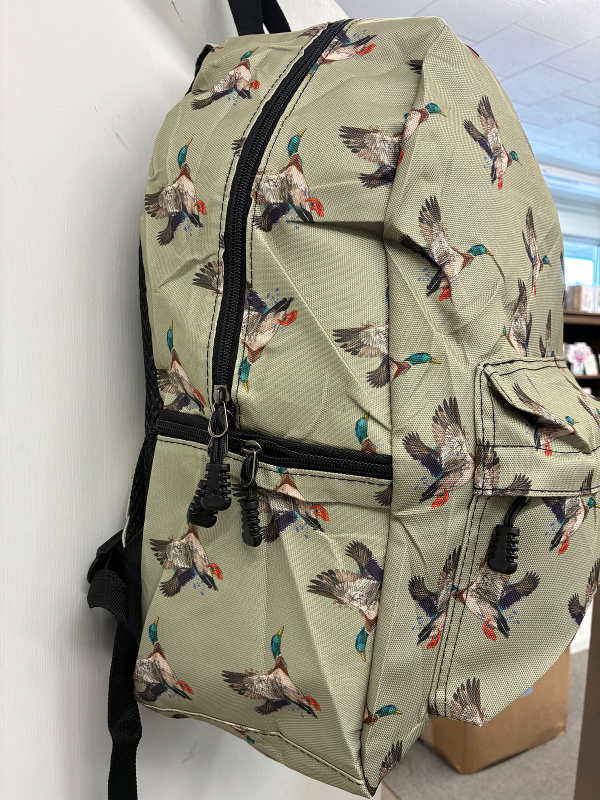 Green Duck Backpack