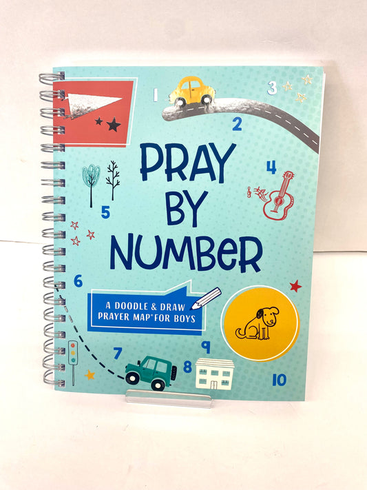 Pray By Number / A Doodle & Draw Prayer Map For Boys