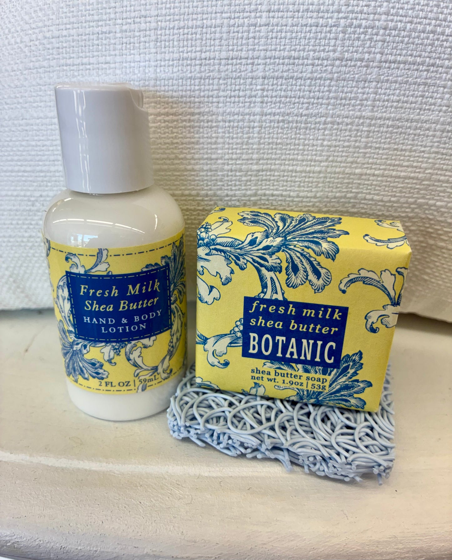 3-Piece Gift Set - 1.9oz Shea Butter Soap, 2oz Shea Butter Lotion and Soap saver