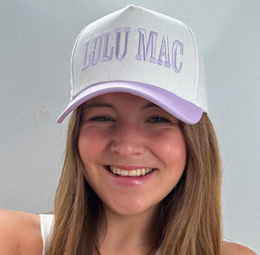 Lulu Mac Trucker Cap - Light Purple