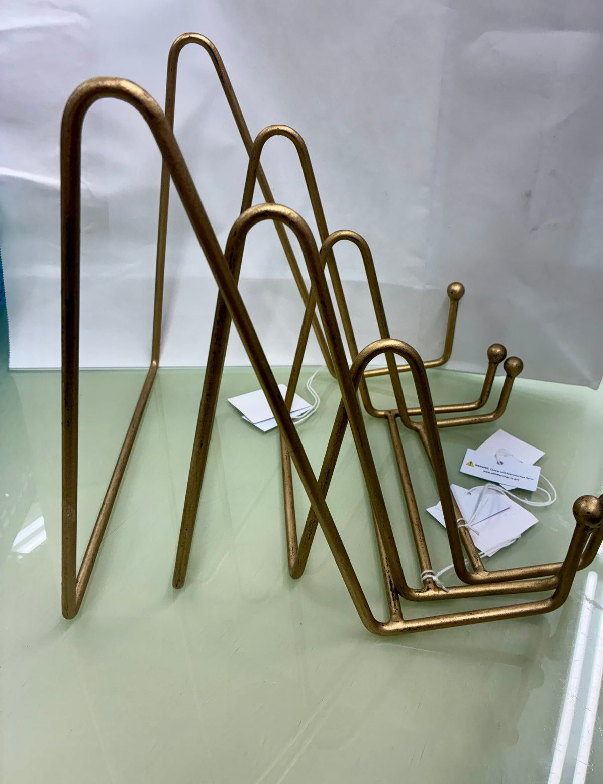 Metal Gold Easel - 3 Sizes / Sold Separately