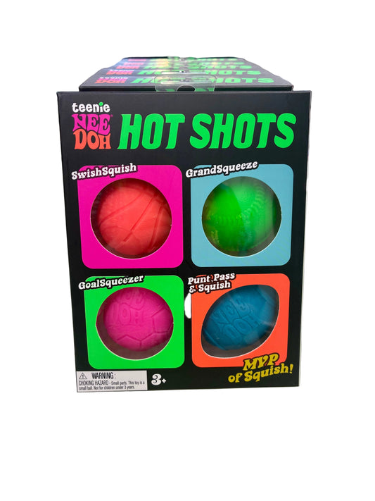 Hot Shots Teenie Needoh 4-Pack