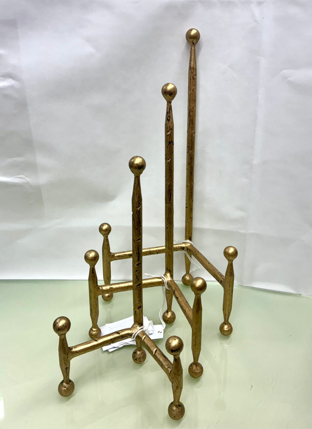 Gold Tone Metal Easels in 3 Sizes