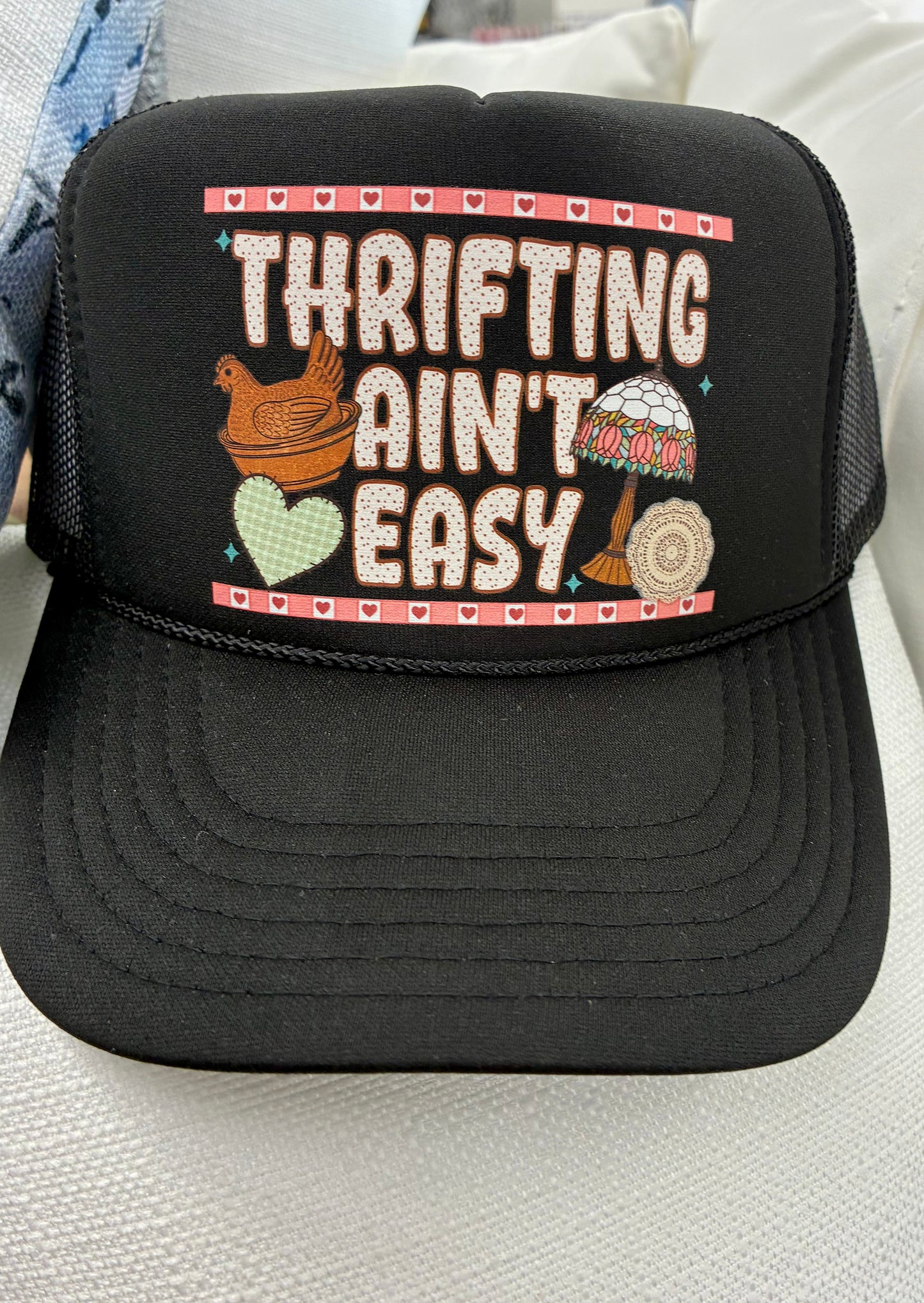 Thrifting Ain’t Easy Otto Trucker Cap