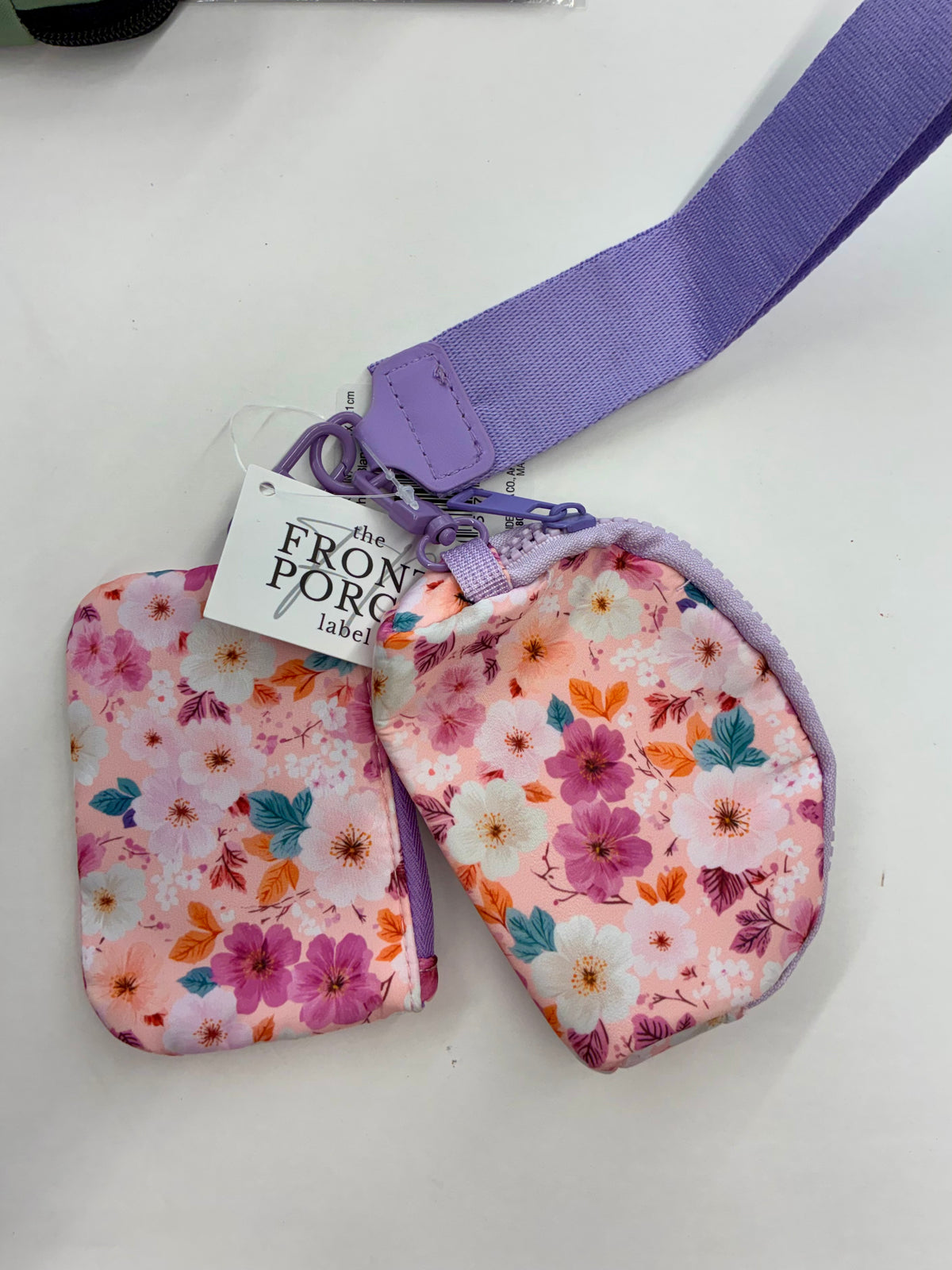 Scarlett Floral Dual Pouch Wristlet