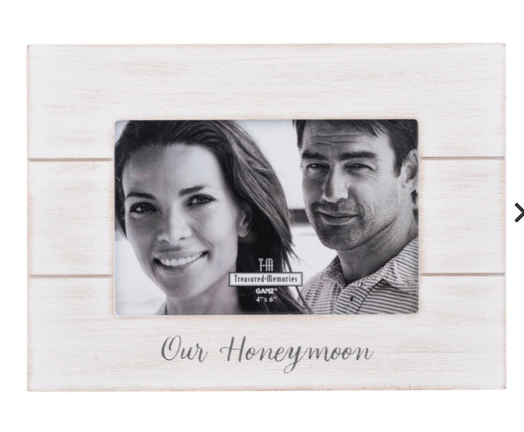 Honeymoon Frame - Our Honeymoon