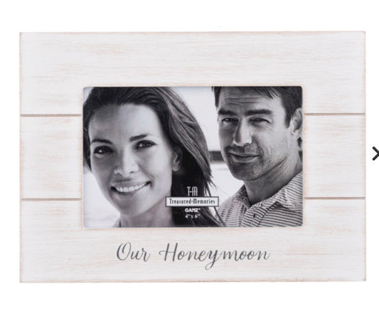 Honeymoon Frame - Our Honeymoon