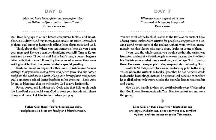 Everyday Bible Encouragement for Girls