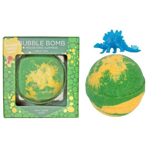 Dinosaur Kids Bath Bombs Gift Set with Toys Inside – 1 Pack