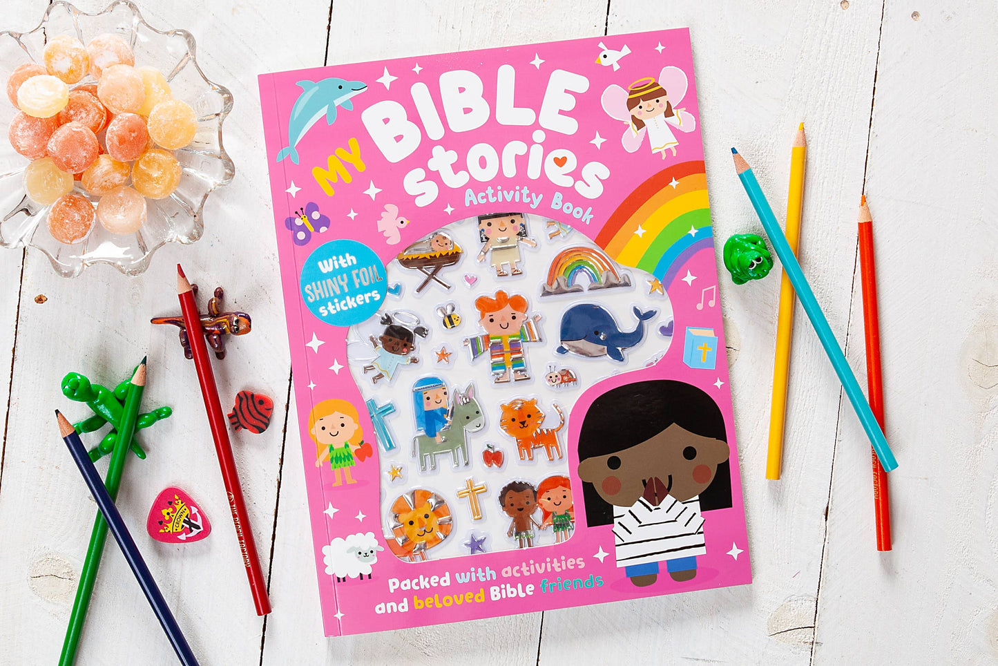 My Bible Stories Activity Book (Pink, Christmas Gift Ideas)