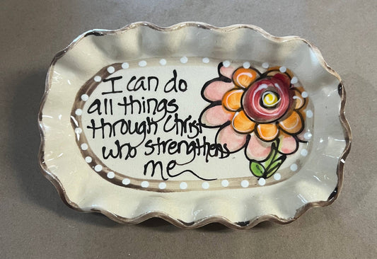 Trinket Tray ("I can do all" - 2026 Inspiration Collection)