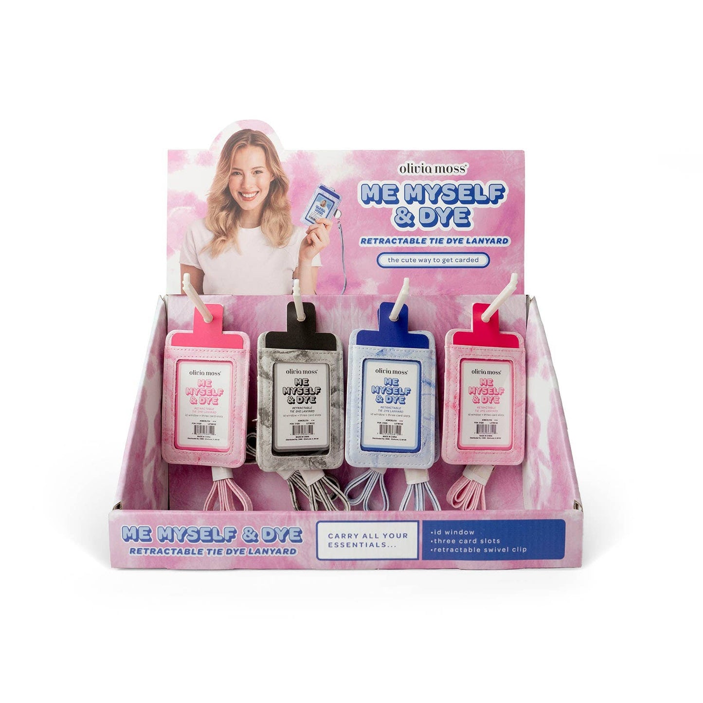 Olivia Moss Me Myself and Dye Retractable Lanyard