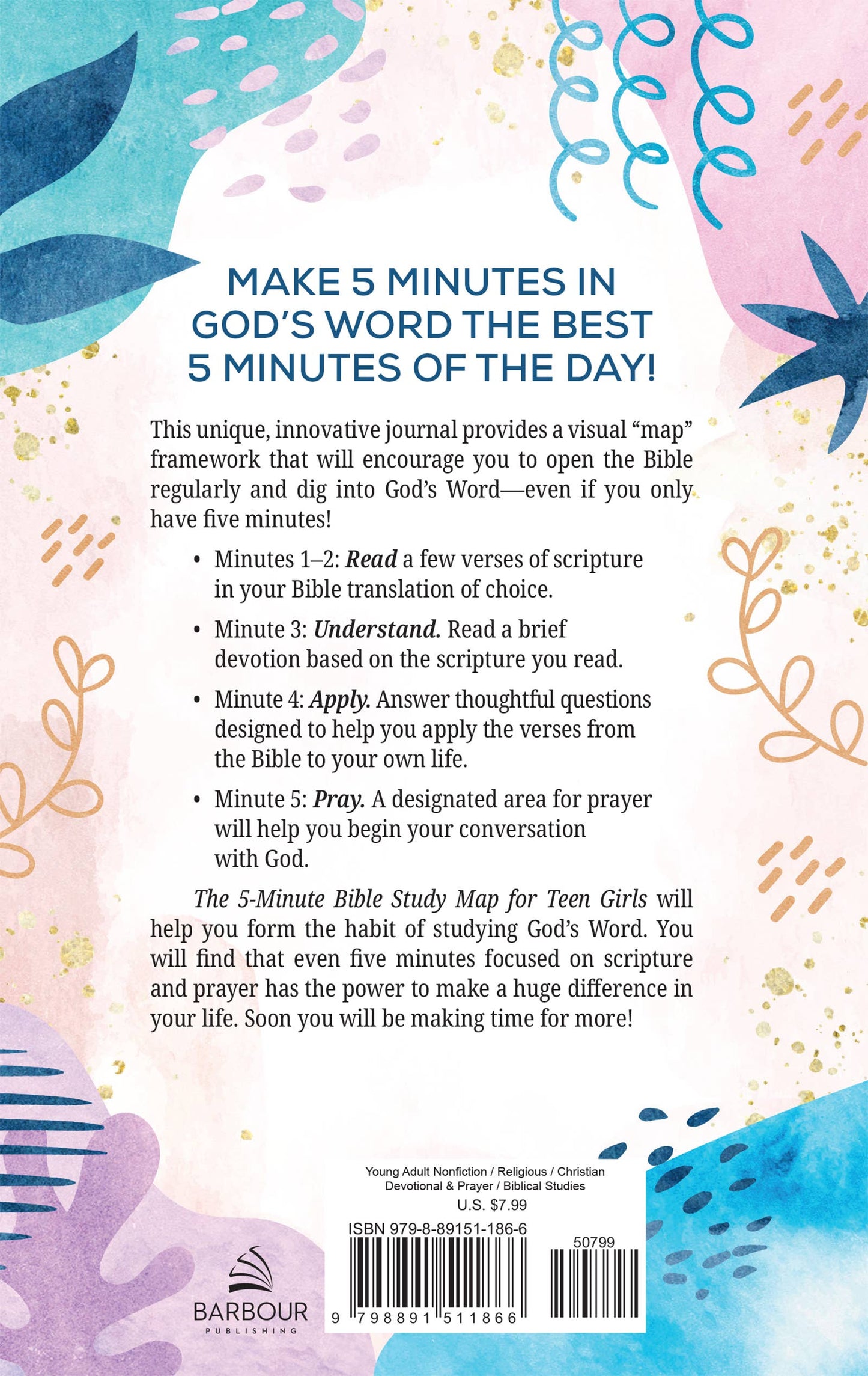 The 5-Minute Bible Study Map for Teen Girls