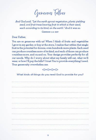 My Prayer Journal: 3-Minute Prayers for the Worried Heart