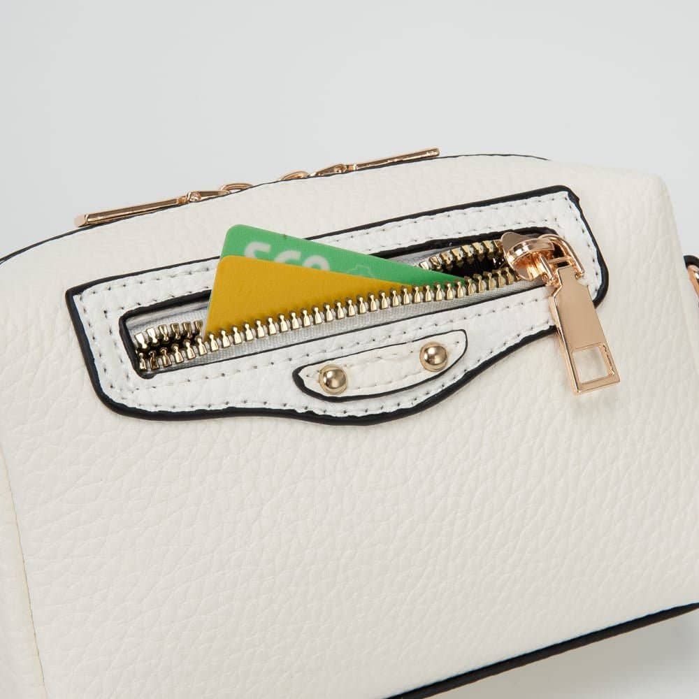 Mia Mini Crossbody with Gold Link Chain