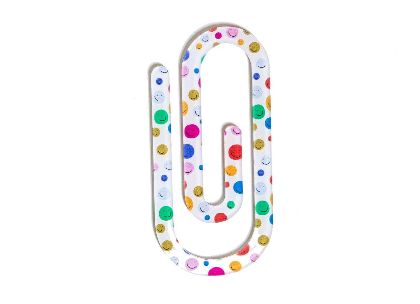 Happy Face Jumbo Paperclip