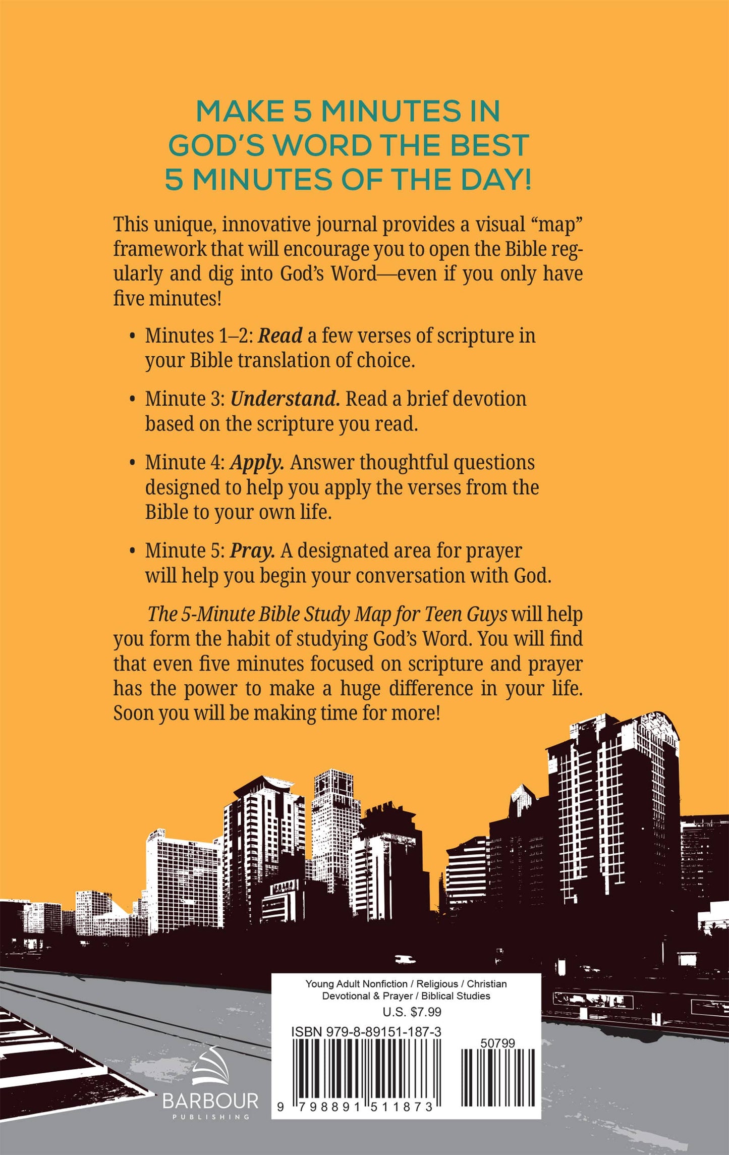 The 5-Minute Bible Study Map for Teen Guys