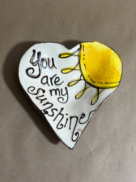 Small Heart-Shaped Bowl ("Sunshine" 2025 Spring-Summer Line)