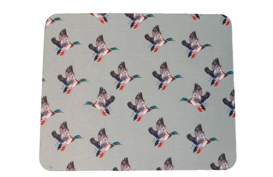 Green Mallard Duck Mouse Pad
