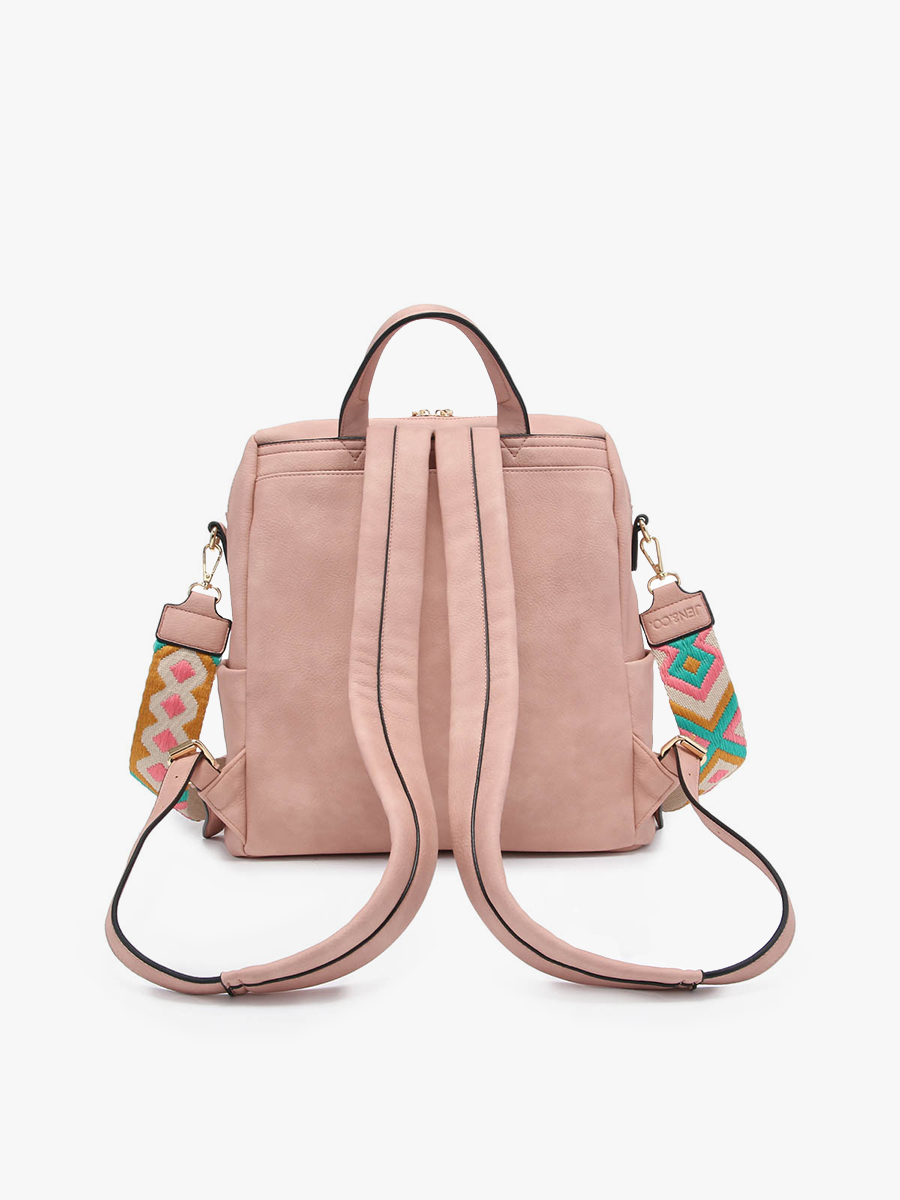 Amelia Convertible Backpack w/ Guitar Strap : Black