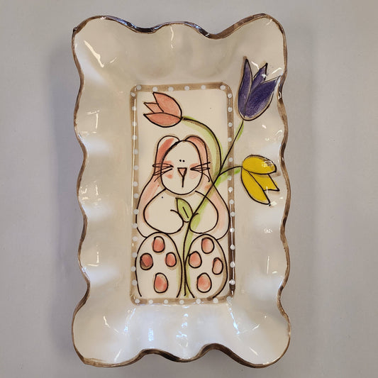 Friendship Bowl (AW Bunny Tulips)