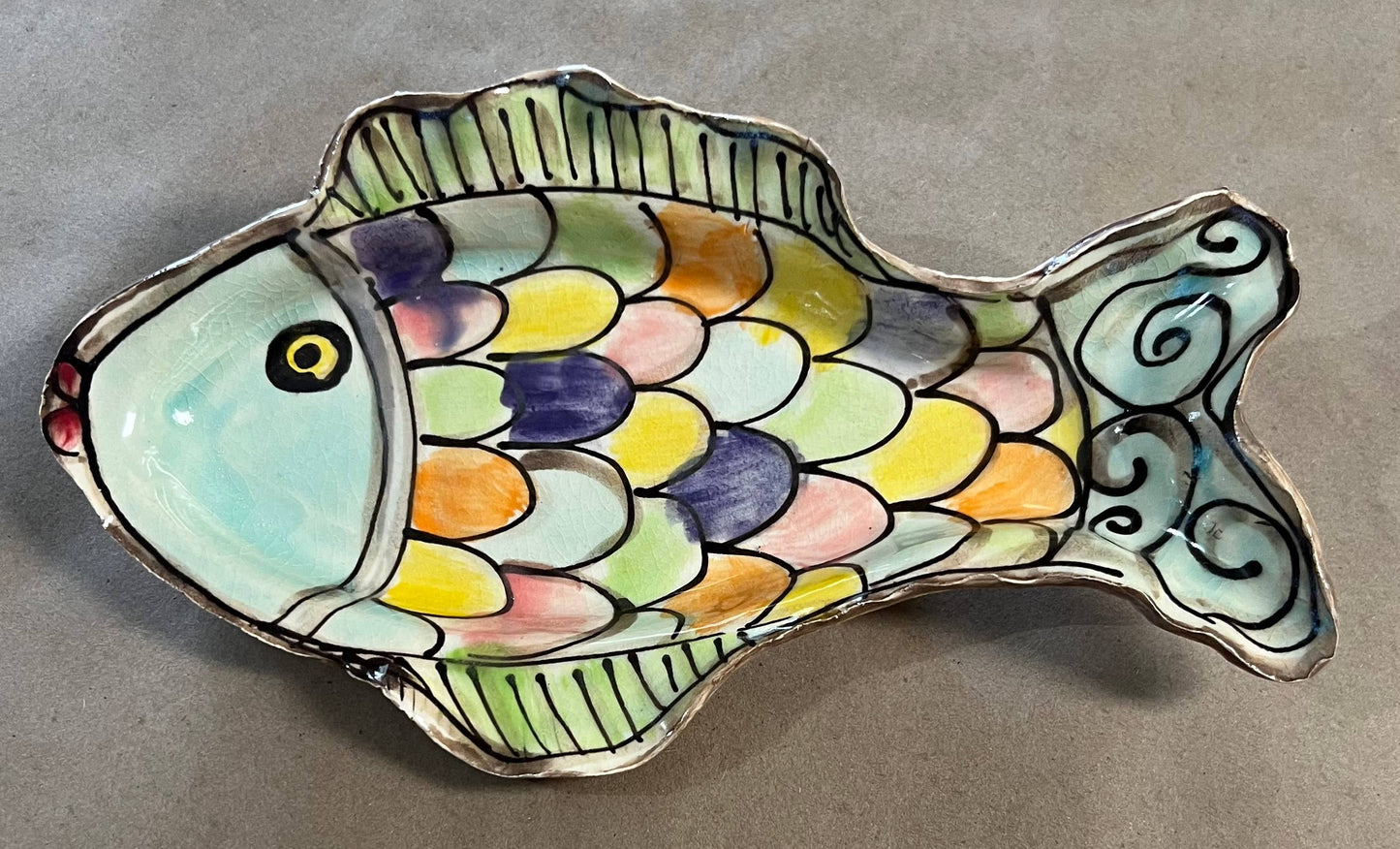 Fish Plate (Rainbow Fish - 2026 Coastal Collection)