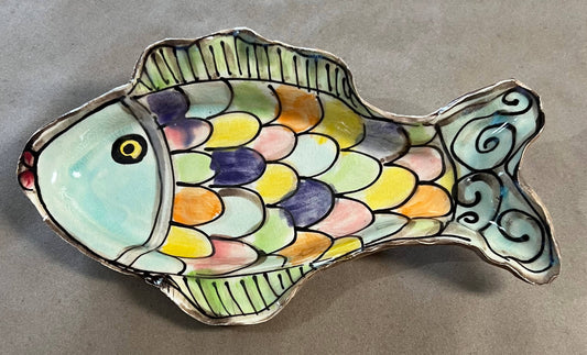 Fish Plate (Rainbow Fish - 2026 Coastal Collection)