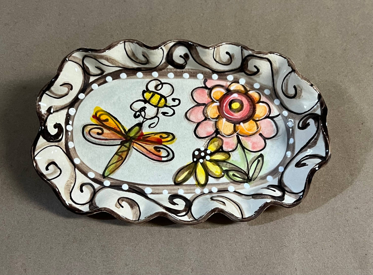 Trinket Tray (Swirl Dragonfly - 2026 Spring Collection)