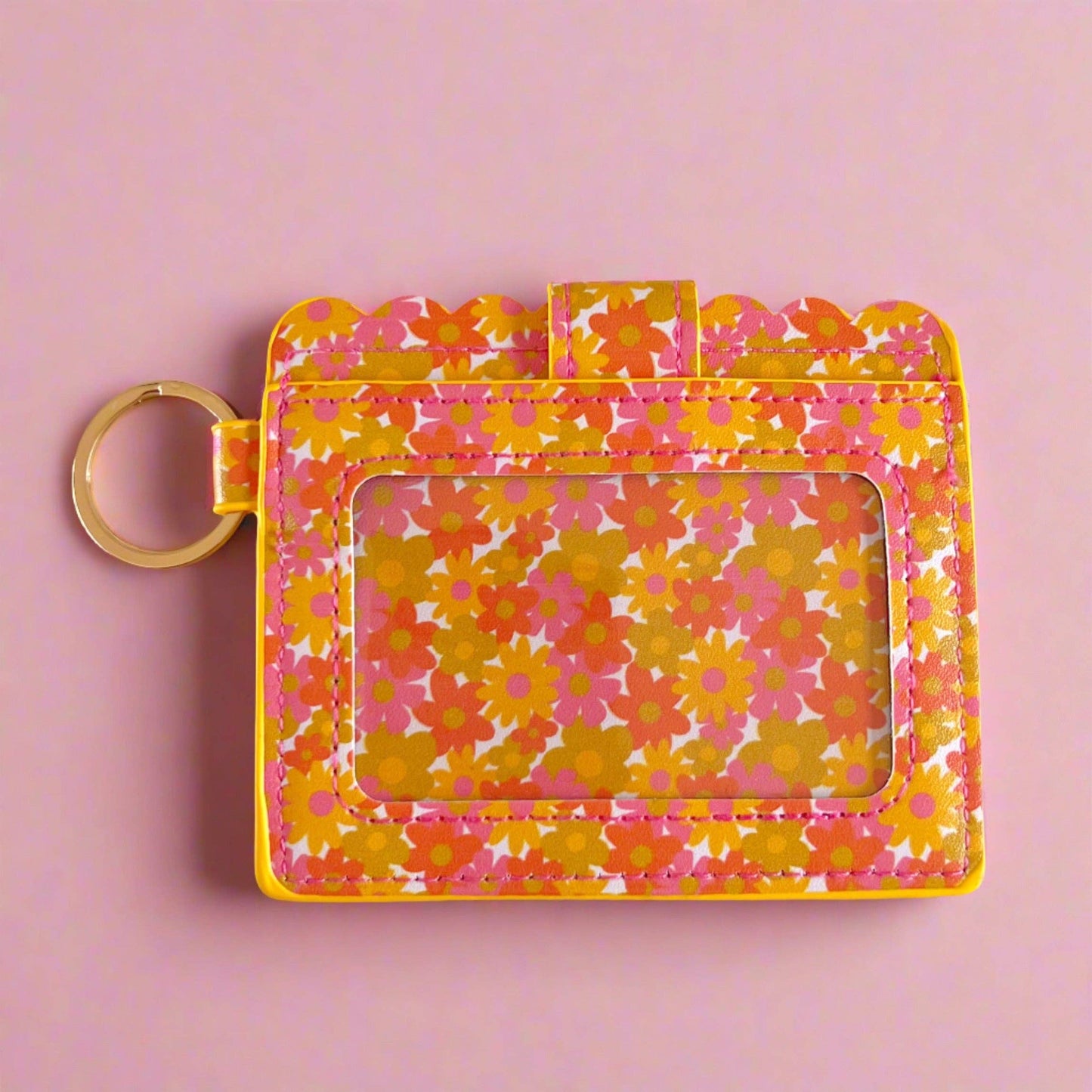 Wallet/Keychains - 60s Florals