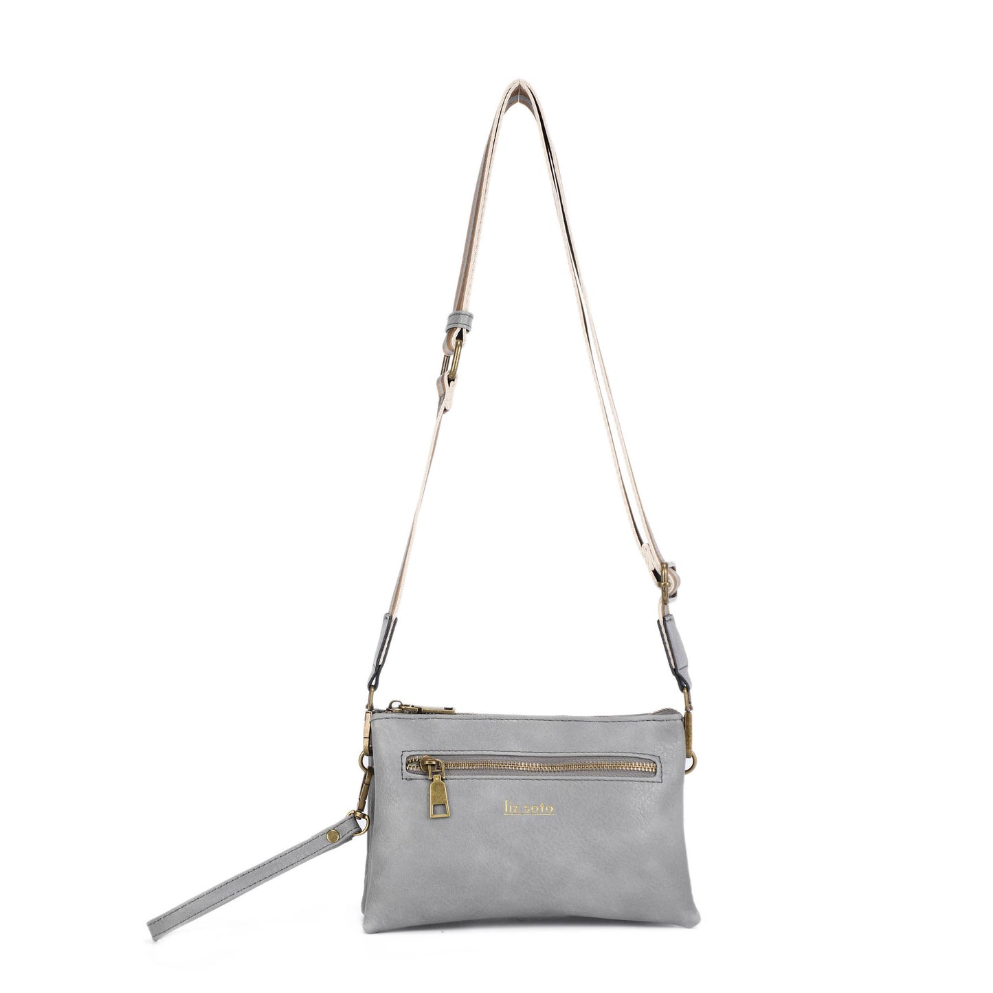 Chloe 3317 cross body or wristlet: Rose Gold - Liz Soto