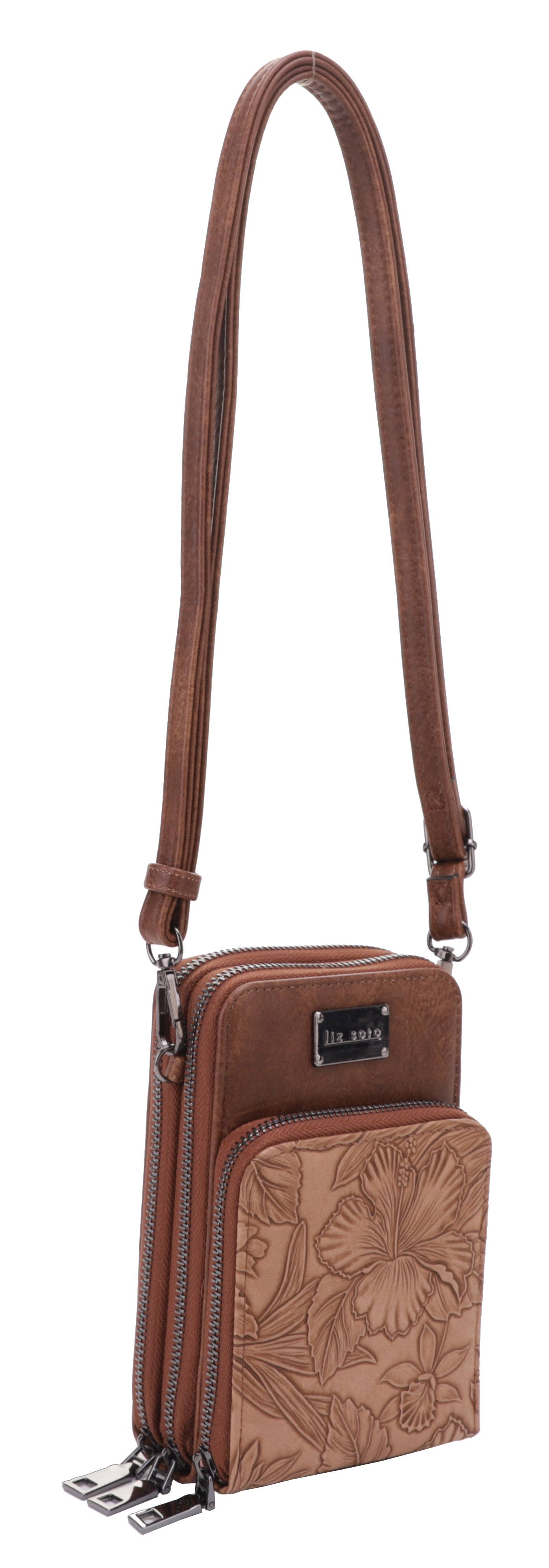 Gina 3313 small cross body: Bone - Liz Soto