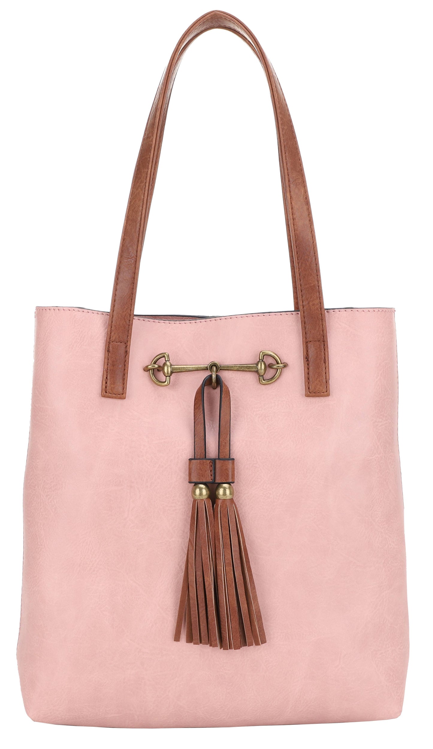 Liz Soto Jane 3272 two in one tote: Almond / Vegan leather / Two in one tote