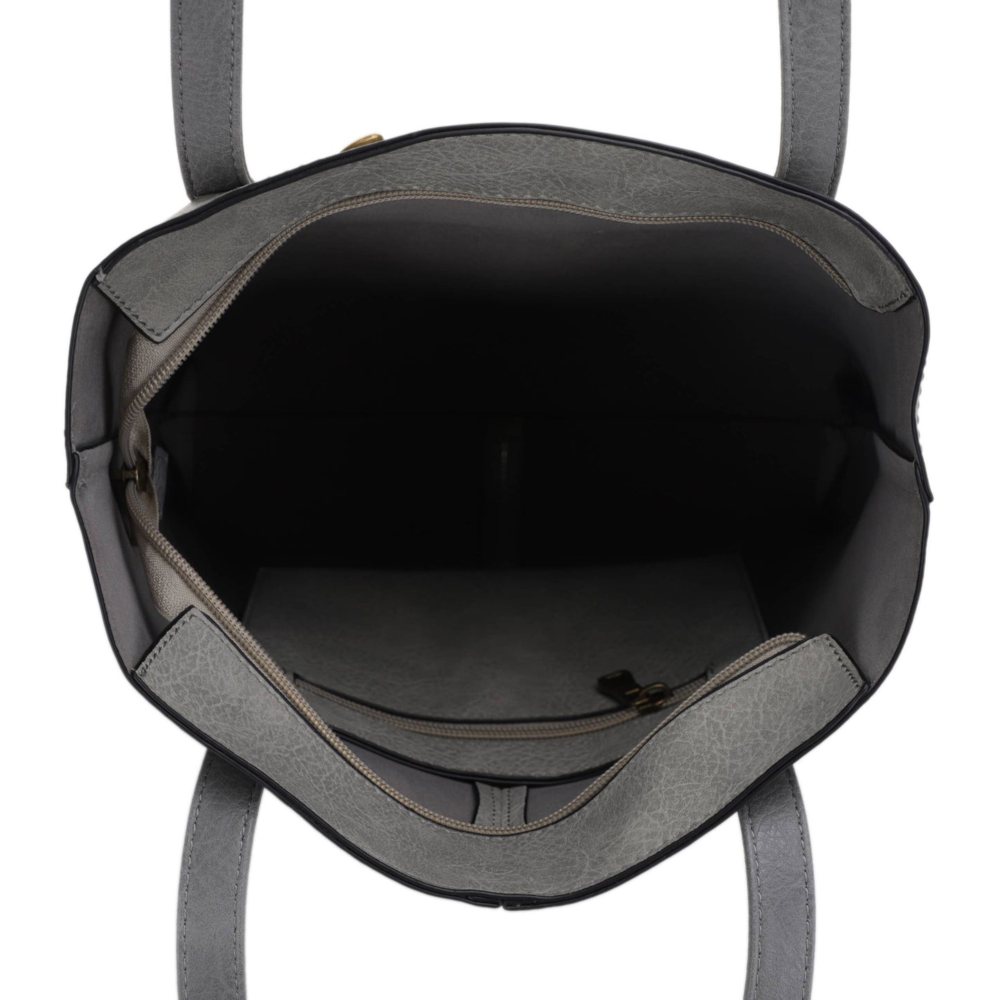 Liz Soto Jane 3272 two in one tote: Denim / Vegan leather / Two in one tote