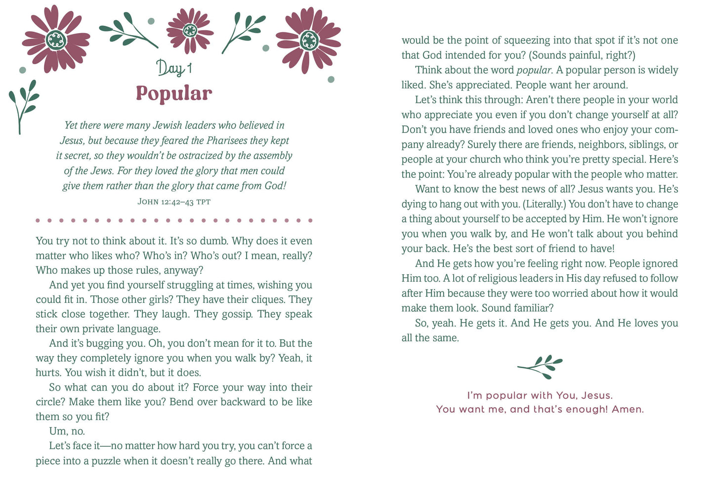 Everyday Inspiration for Teen Girls