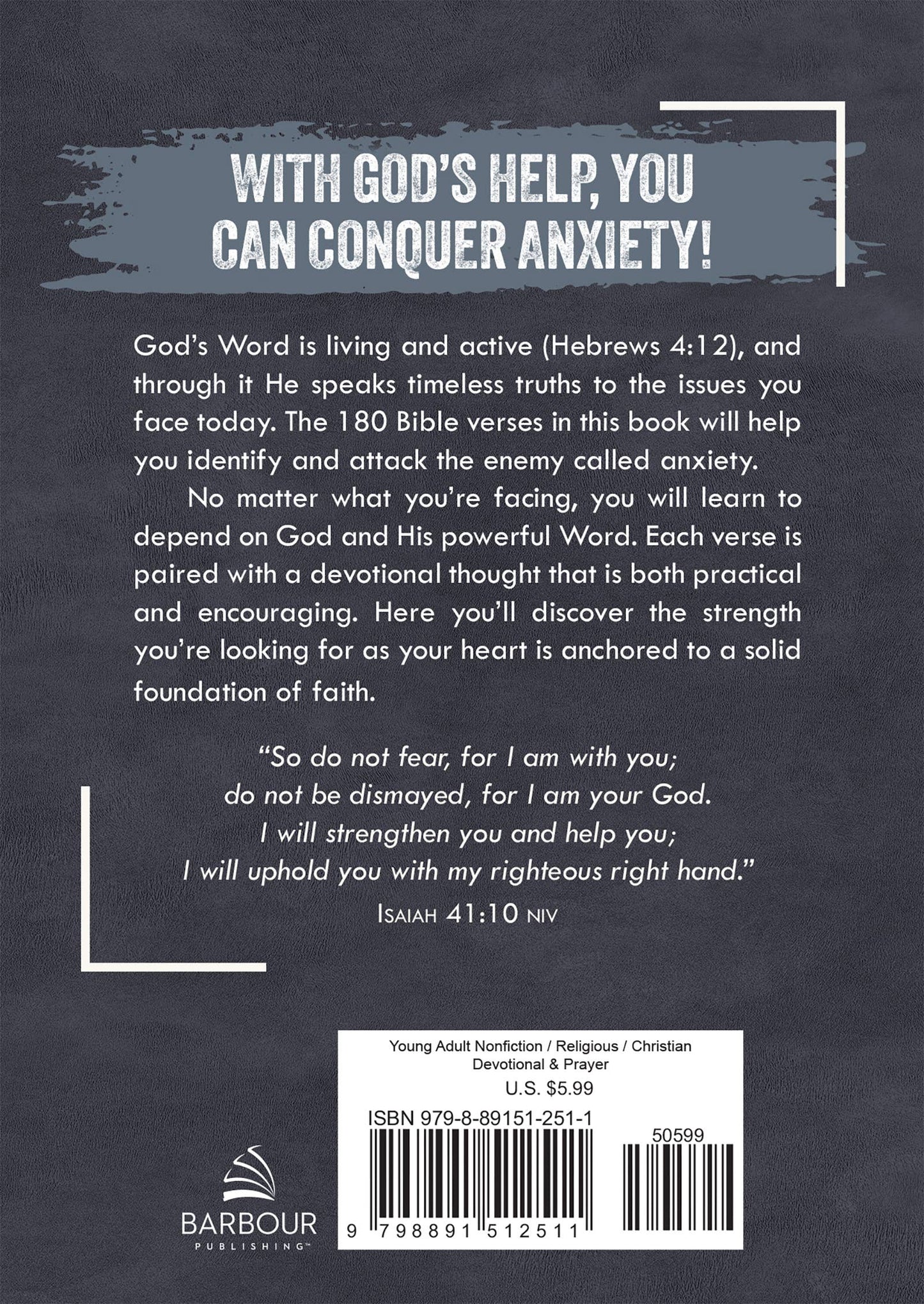180 Bible Verses for Conquering Anxiety for Teen Guys
